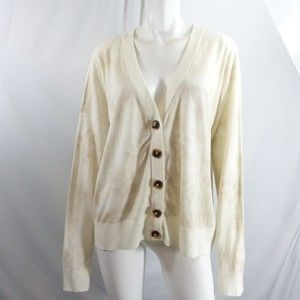 Sanctuary Womens Erosion Beige Multi Let's Hang Camo Print Cardigan Size XXL